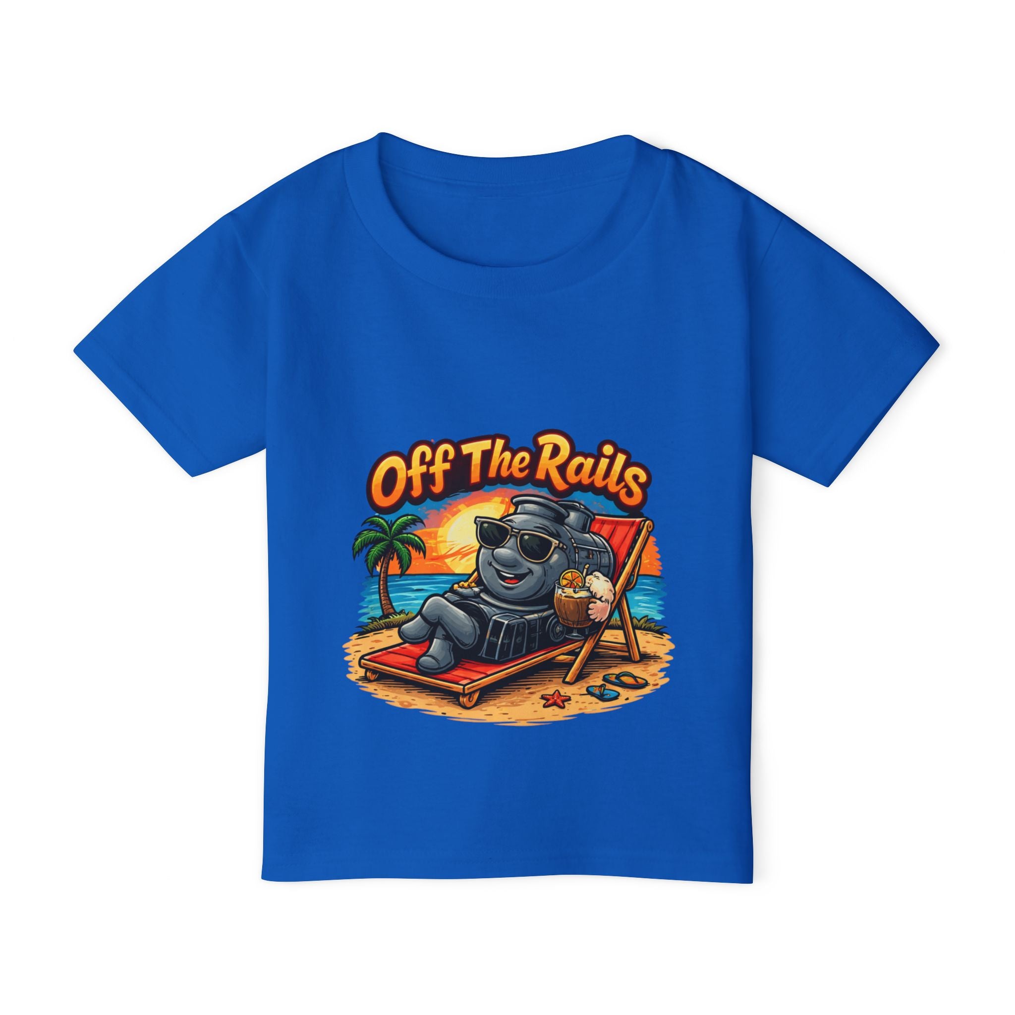 Off The Rails Chill Train Toddler T-Shirt