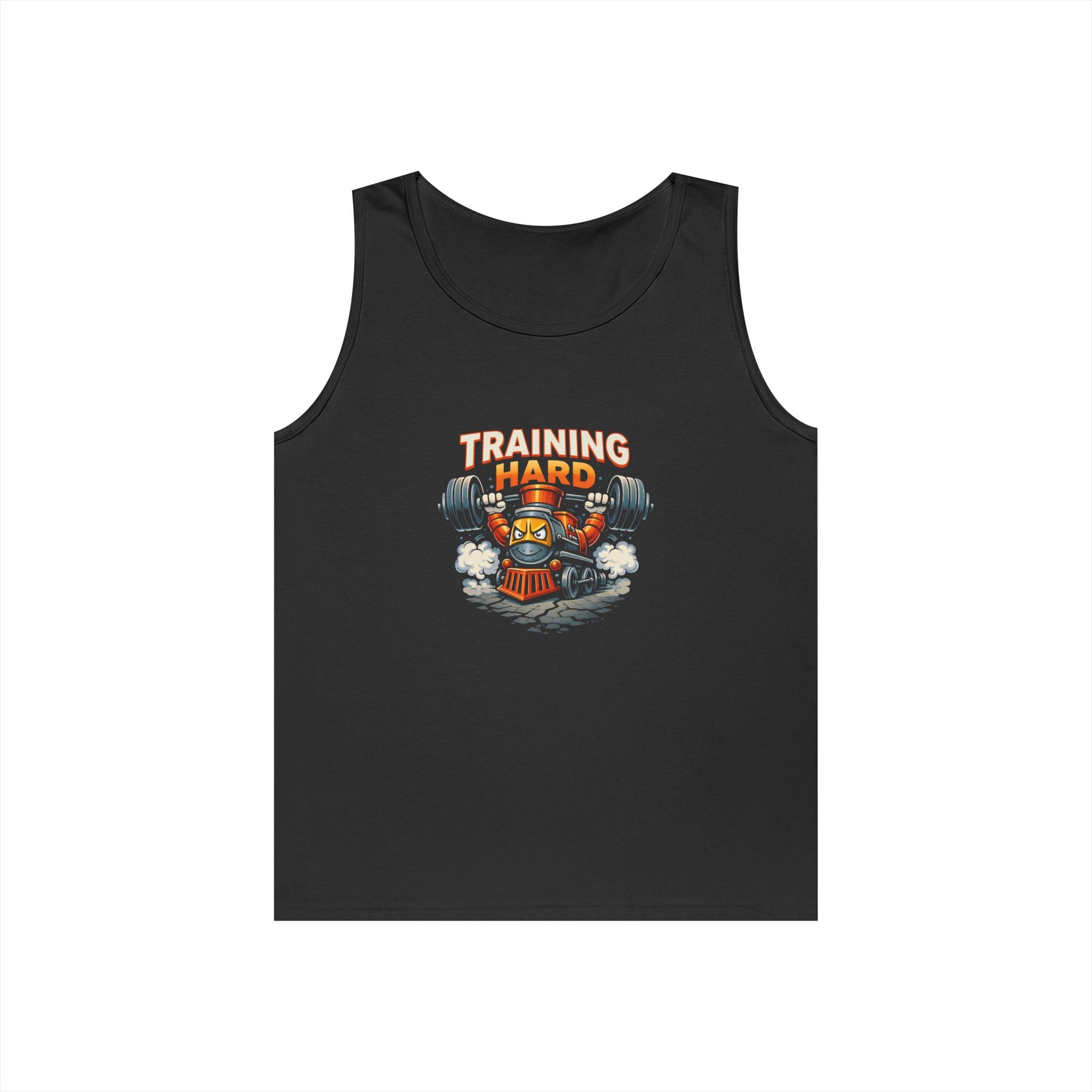 Training Hard Tank Top — Weightlifting Gym Tank with 'Training Hard' Graphic