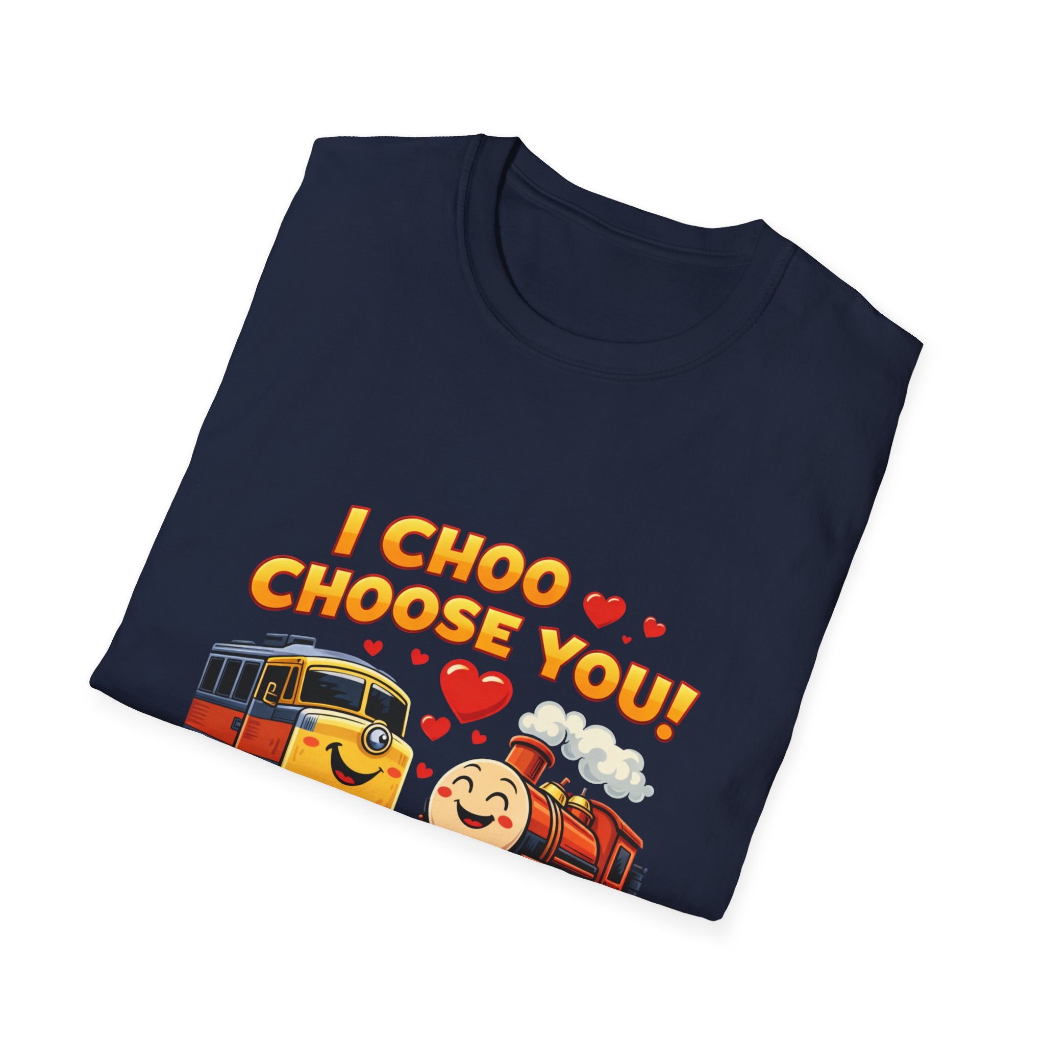 I Choo Choose You Train T-Shirt — Cute Valentine’s Day Railfan Tee