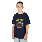 Kids T-Shirt — "Nap Time Express: Snooze All Aboard" Cute Sleep Train Tee