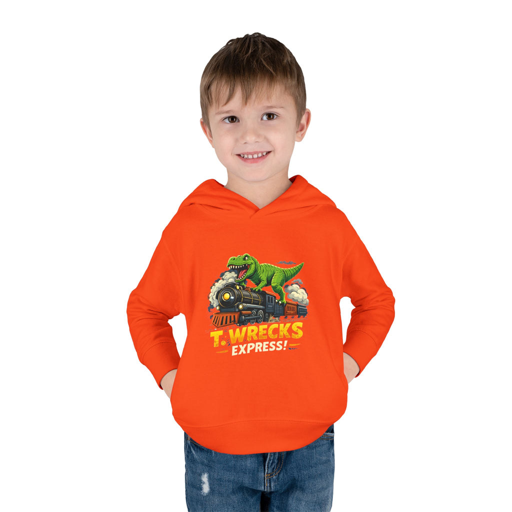 Toddler Hoodie — T. Wrecks Dino Train Pullover