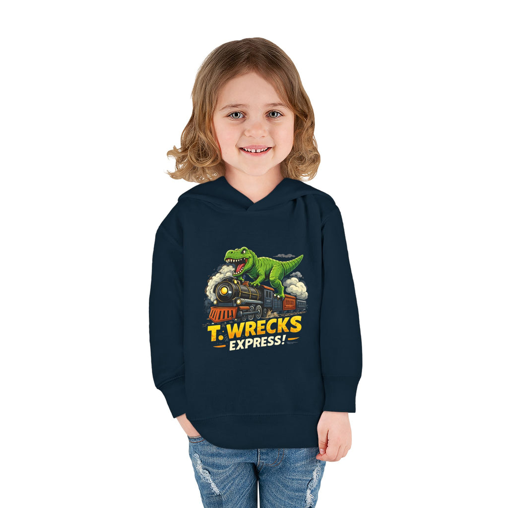 Toddler Hoodie — T. Wrecks Dino Train Pullover