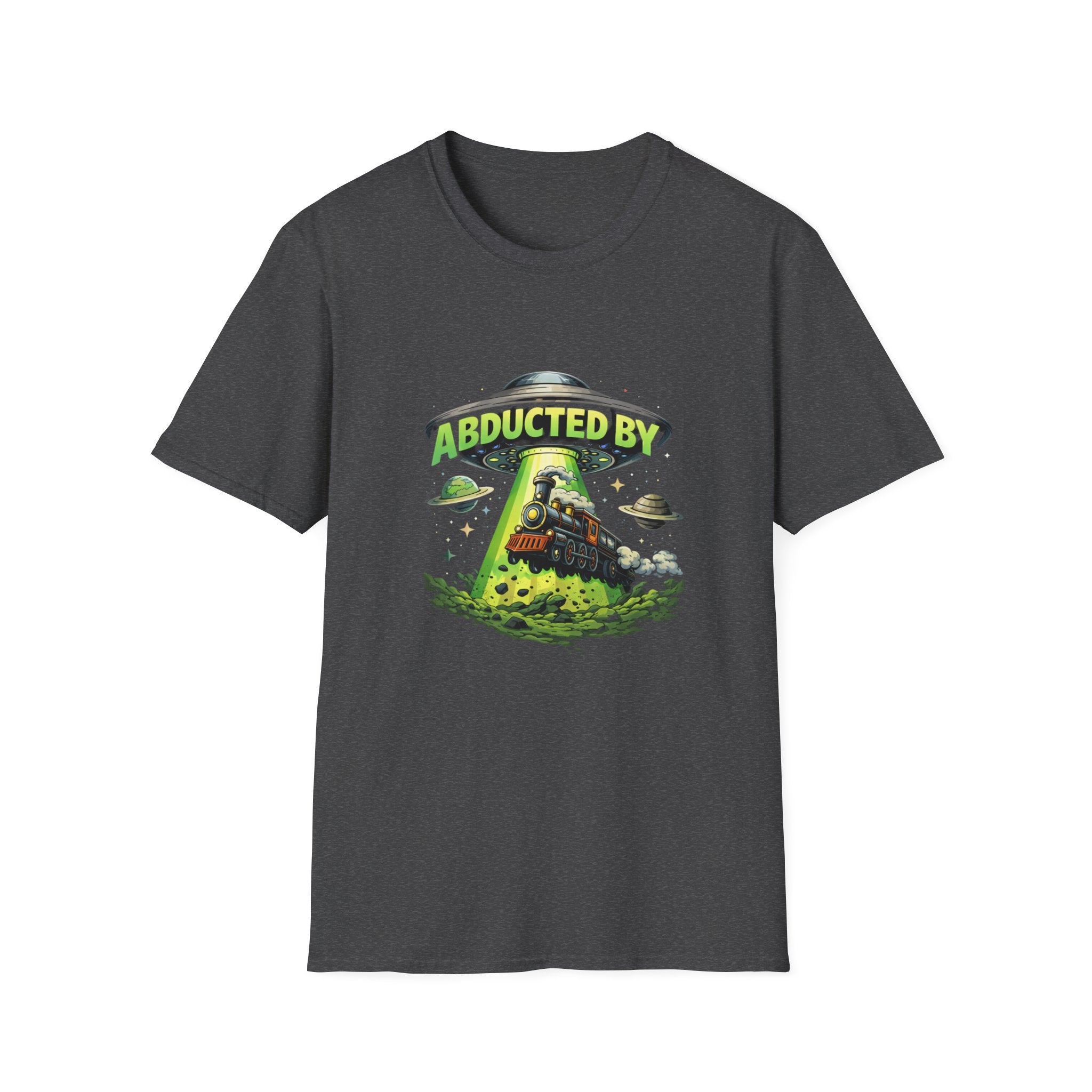 Abducted By Aliens T-Shirt — Funny UFO Sci‑Fi Tee for Alien Fans