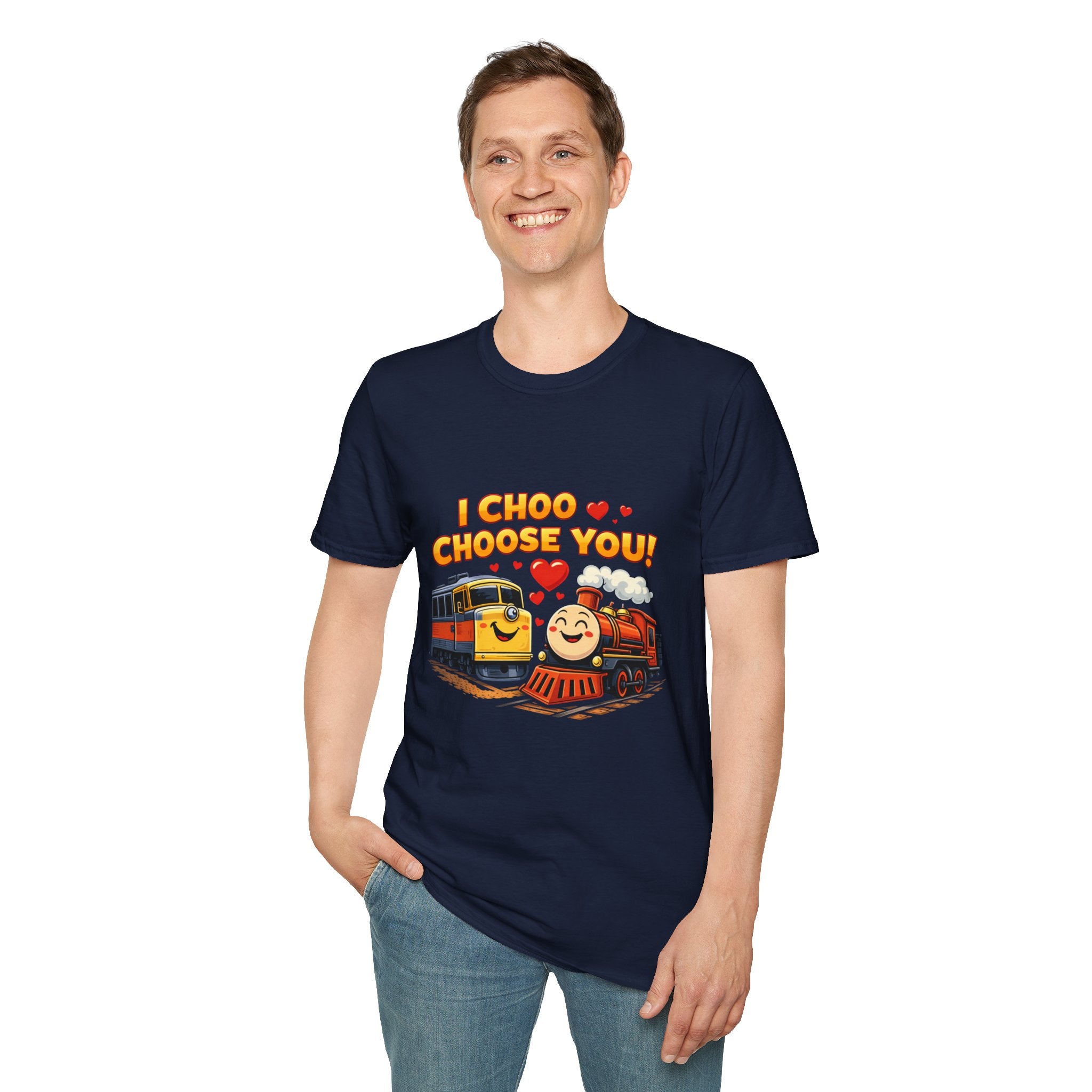 I Choo Choose You Train T-Shirt — Cute Valentine’s Day Railfan Tee