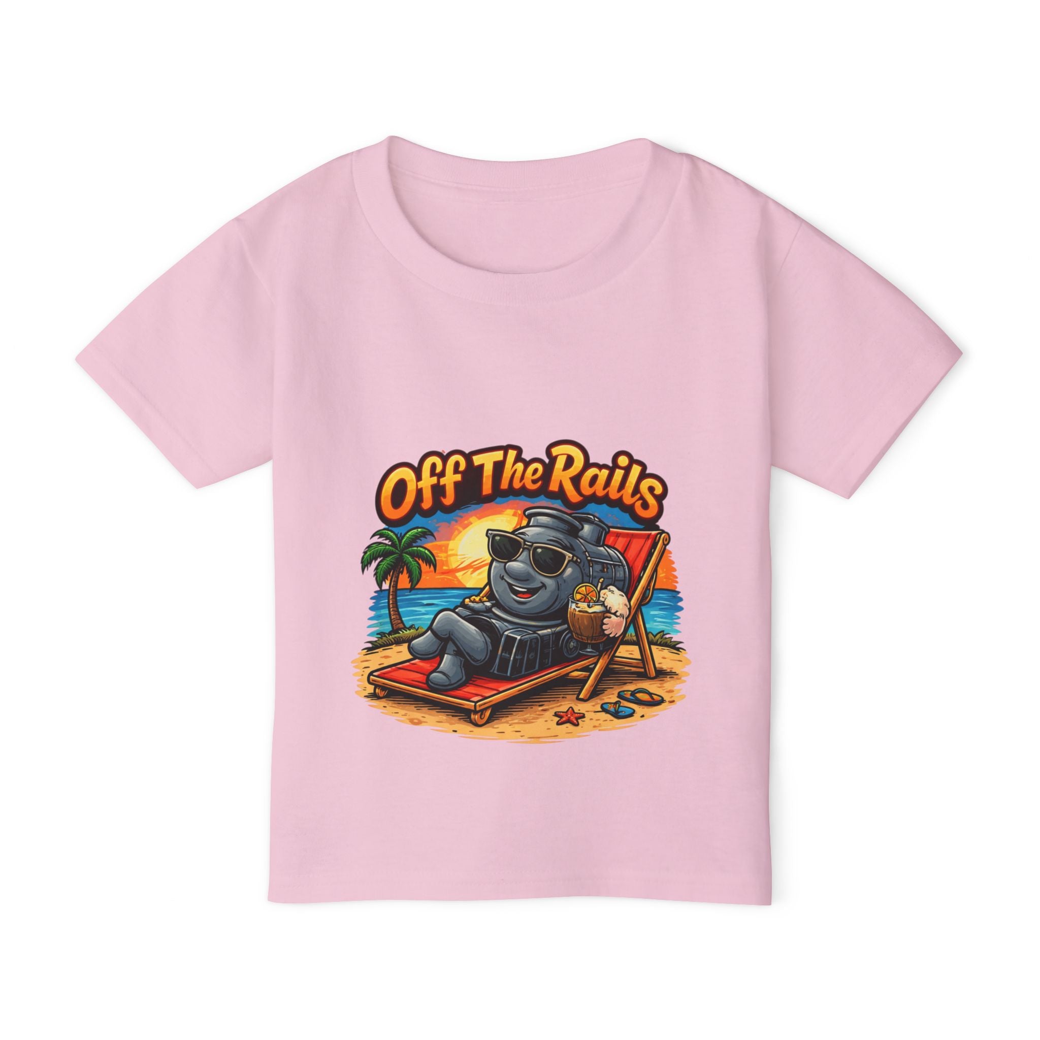 Off The Rails Chill Train Toddler T-Shirt