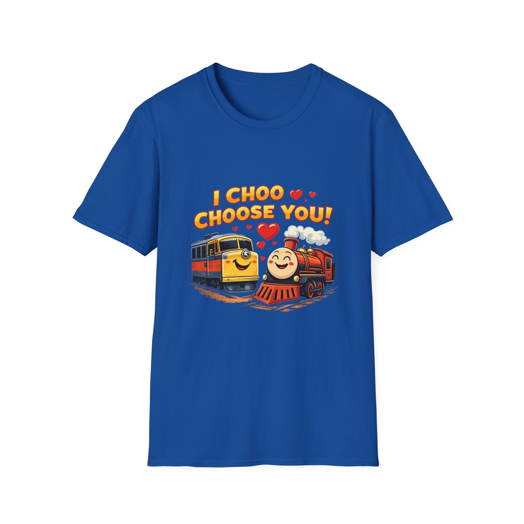 I Choo Choose You Train T-Shirt — Cute Valentine’s Day Railfan Tee