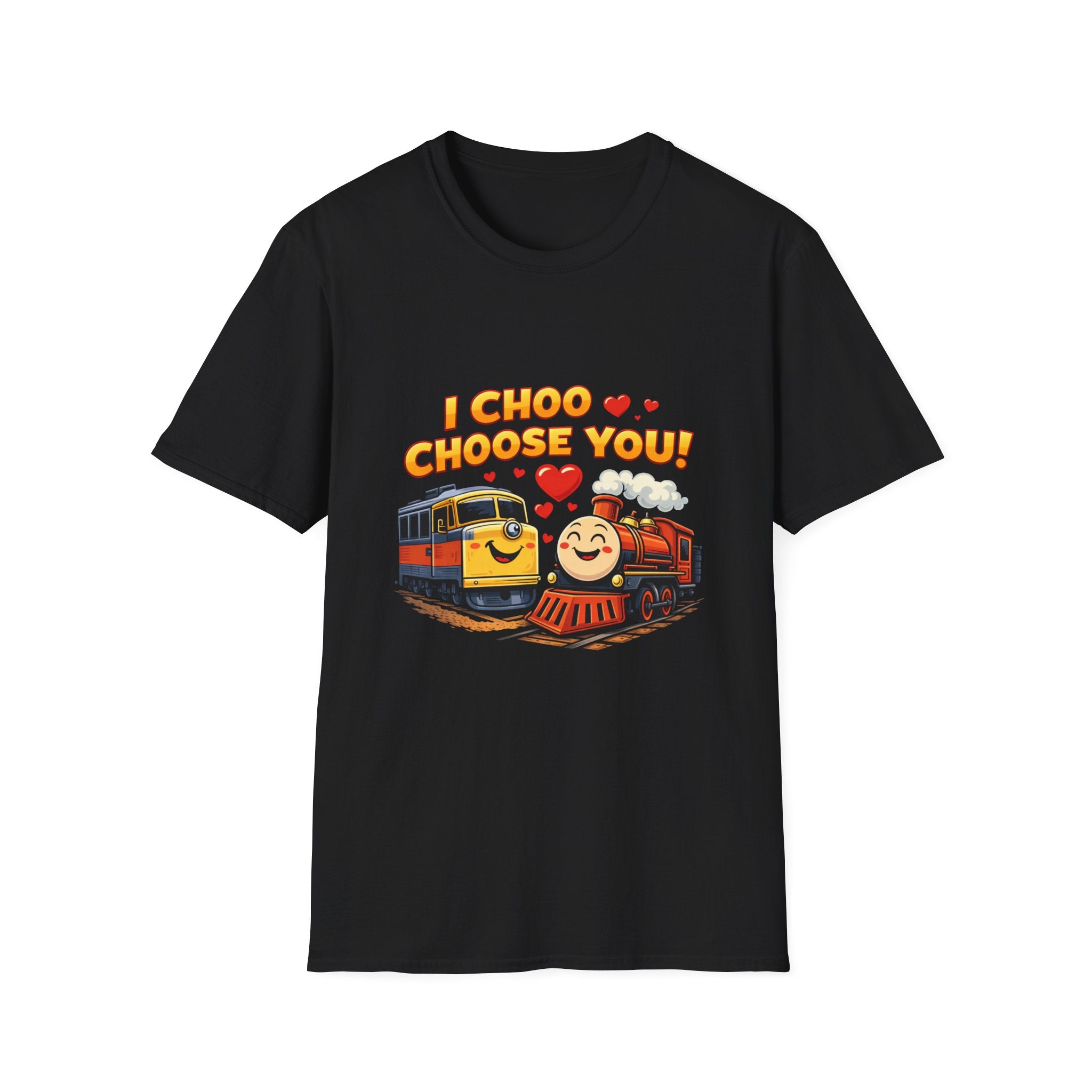 I Choo Choose You Train T-Shirt — Cute Valentine’s Day Railfan Tee