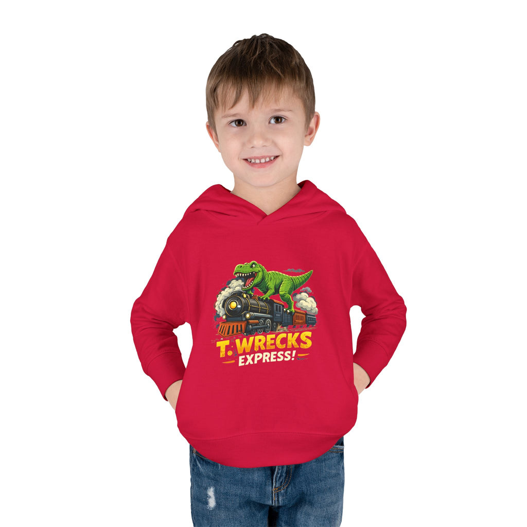 Toddler Hoodie — T. Wrecks Dino Train Pullover