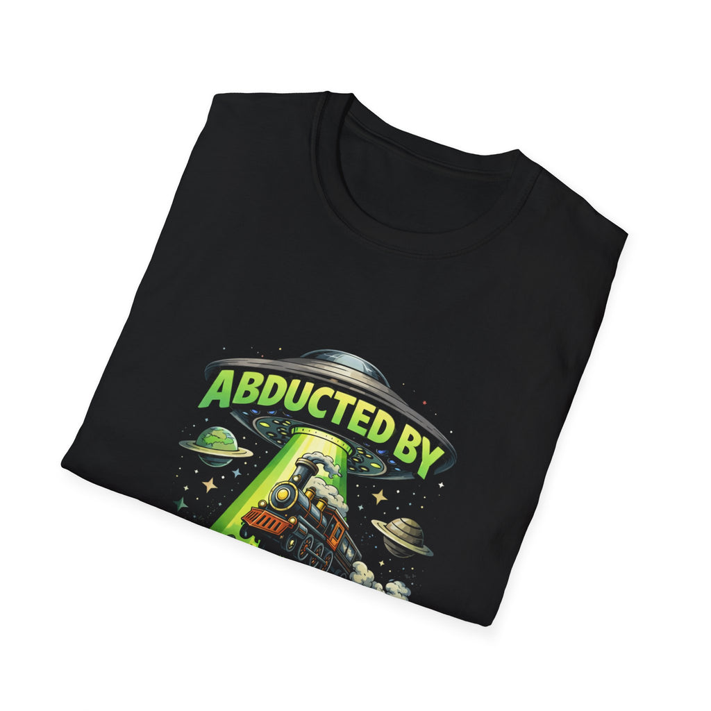 Abducted By Aliens T-Shirt — Funny UFO Sci‑Fi Tee for Alien Fans