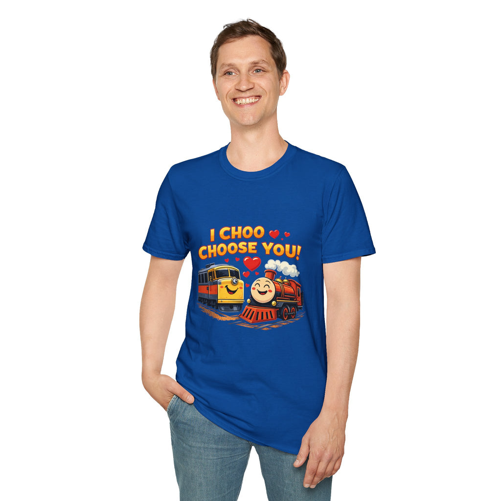 I Choo Choose You Train T-Shirt — Cute Valentine’s Day Railfan Tee