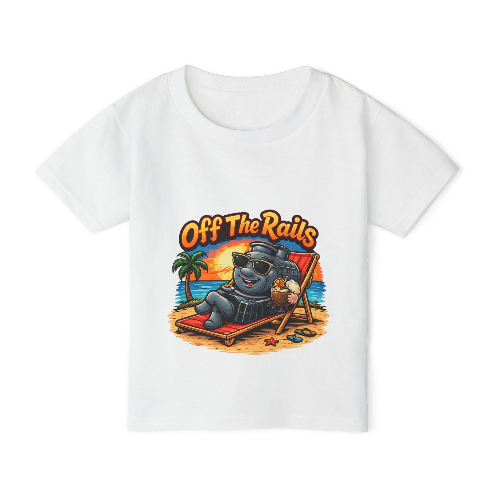 Off The Rails Chill Train Toddler T-Shirt