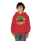 T-Rex Dinosaur Hoodie — 'T. Wrecks' Kids Graphic Pullover