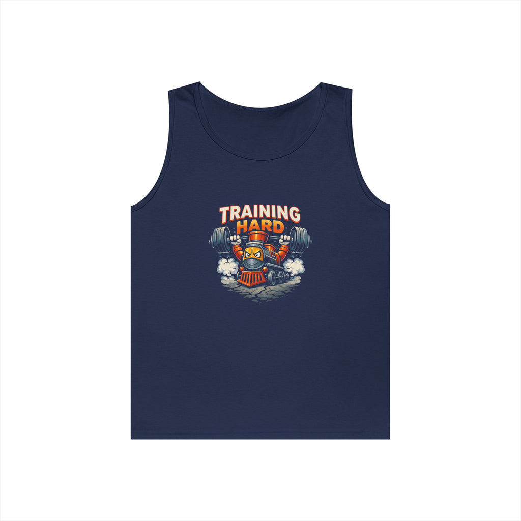 Training Hard Tank Top — Weightlifting Gym Tank with 'Training Hard' Graphic