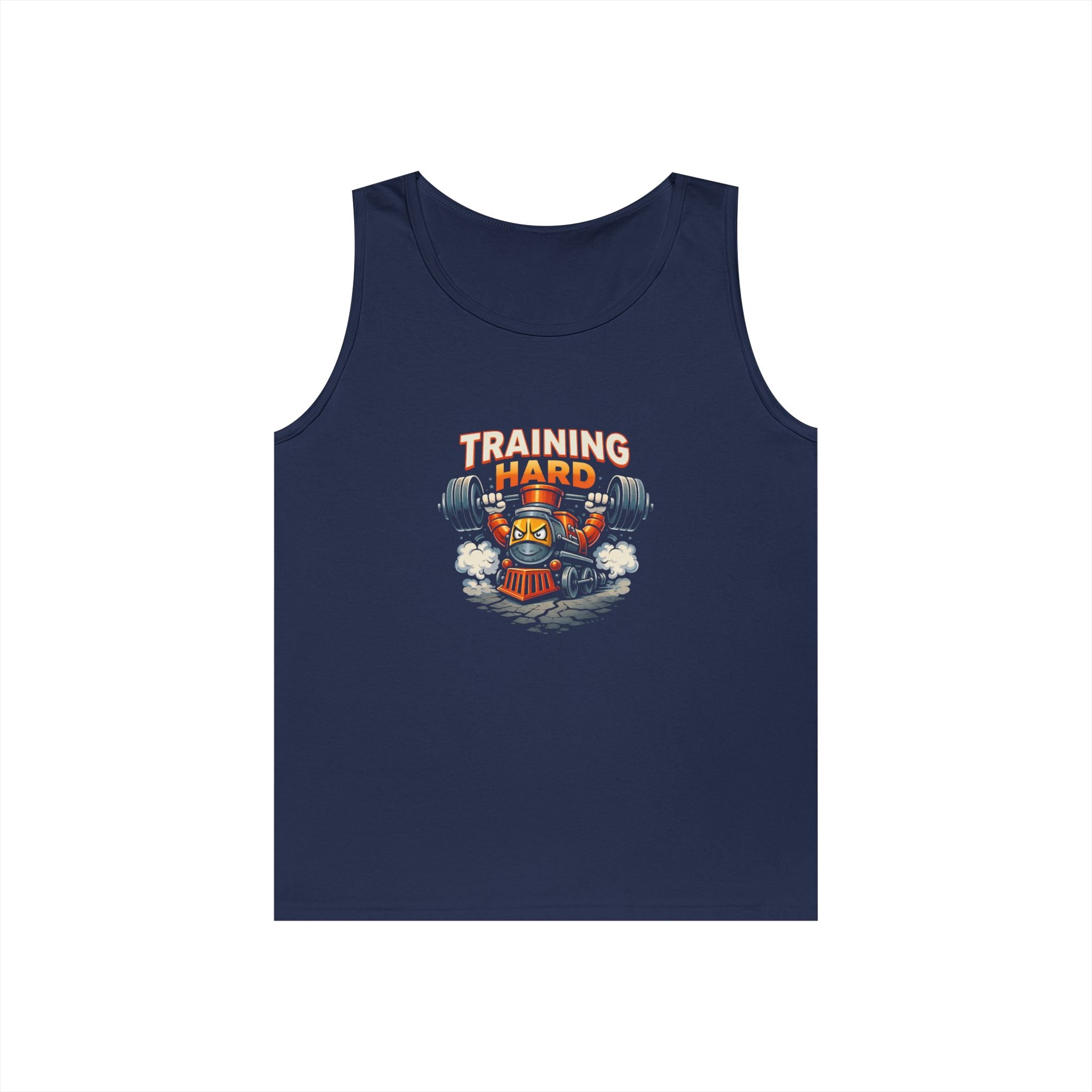 Training Hard Tank Top — Weightlifting Gym Tank with 'Training Hard' Graphic